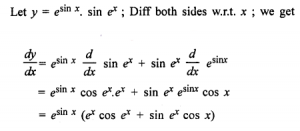 Que-9: (esinx).sin ex