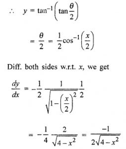 Que-23: tan-1 (√2-x/2+x)