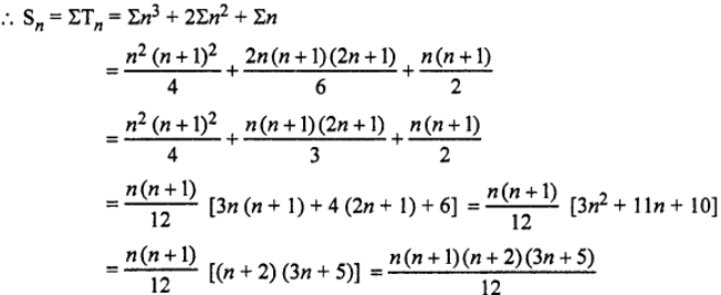 Que-4: Sum up to n terms the series 1.22 + 2.32 + 3.42 + …..
