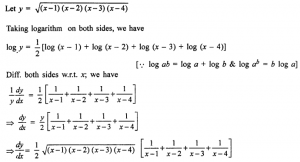 Que-4: √((x-1)(x-2)(x-3)(x-4))