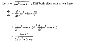Que-5:√(ax²+bx+c)
