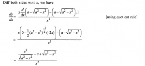 Que-13:√a+x - √a-x / √a+x + √a-x