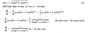 Que-4:√aSin²x +bCos²x