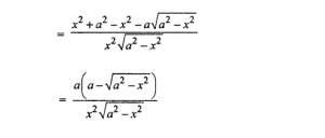 Que-13:√a+x - √a-x / √a+x + √a-x