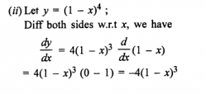 Que-2:(i) (2x + 3)5 (ii) (1 – x)4 (iii)√8-7x (iv) (3x² + 5)9