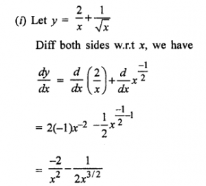Que-3:(i) 2/x+1/√x (ii) (2x – 1) (3x + 2) (iii) x^4-2x+1/x² (iv) 2x² (x + 1) + 2 (v) (2x+3)^5