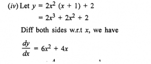 Que-3:(i) 2/x+1/√x (ii) (2x – 1) (3x + 2) (iii) x^4-2x+1/x² (iv) 2x² (x + 1) + 2 (v) (2x+3)^5