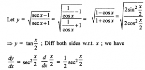 Que-8:√Secx-1/Secx+1