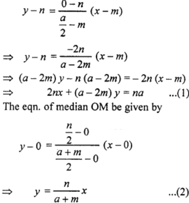 Que-13: Prove that the medians of a triangle are concurrent.