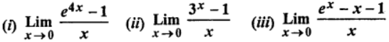ISC CLASS-11 Maths OP Malhotra Ch-18 Exe-18I Que-1: