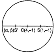 Que-8: Find the equation of the ellipse with its centre at (4, – 1), focus at (1, – 1), and passing through (8, 0).