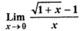 ISC CLASS-11 Maths OP Malhotra Ch-18 Exe-18D Que-1: