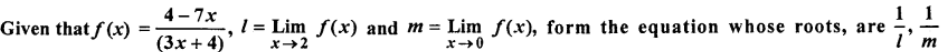 ISC CLASS-11 Maths OP Malhotra Ch-18 Exe-18B Que-10: