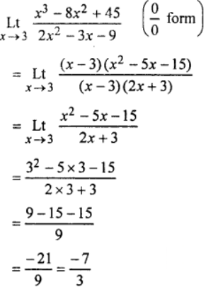 ISC CLASS-11 Maths OP Malhotra Ch-18 Exe-18C Que-10: Solution