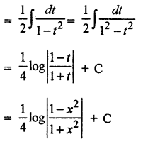 Que-6: (i) ∫x/x4−a4 dx (ii) ∫x²/a6−x6 dx (iii) ∫x/1−x4 dx