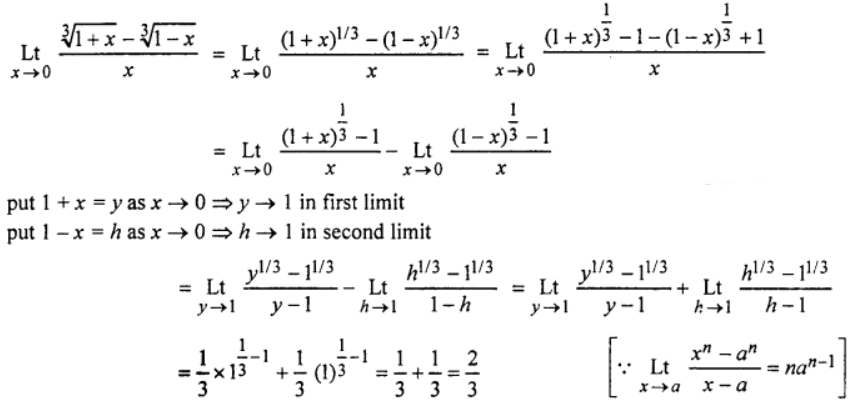 ISC CLASS-11 Maths OP Malhotra Ch-18 Exe-18E Que-13: Solution
