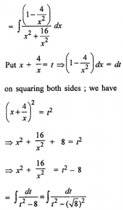 Que-7: (i) ∫x³+x/x4−9 dx (ii) ∫cosx/4−sin²x dx (iii) ∫log(2+x²) dx (iv) ∫x²−4/x4+16 dx