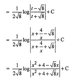 Que-7: (i) ∫x³+x/x4−9 dx (ii) ∫cosx/4−sin²x dx (iii) ∫log(2+x²) dx (iv) ∫x²−4/x4+16 dx