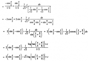 Que-15: ∫sinx/√1+sinx dx