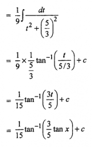 Que-30: ∫1/(9+16 cos²x) dx