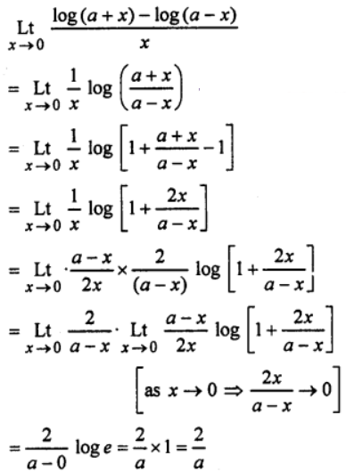 ISC CLASS-11 Maths OP Malhotra Ch-18 Exe-18I Que-19: Solution 