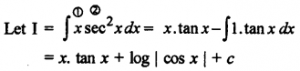 Que-2: ∫x sec²x dx