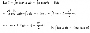 Que-27: ∫x tan²x dx