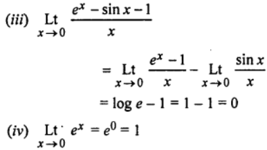 ISC CLASS-11 Maths OP Malhotra Ch-18 Exe-18I Que-2(iii) and (iv): Solution