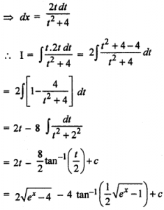 Que-37: ∫√ex-4 dx
