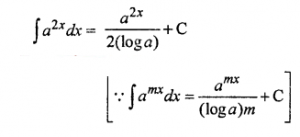 Que-5: ∫a2x dx