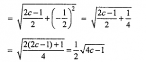 Que-7: Find the shortest distance of the point (0, c) from the parabola y = x2 where 0 ≤ c ≤ 5.