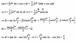 Que-5: ∫e2xsinx cos x dx