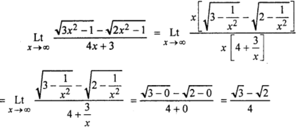 ISC CLASS-11 Maths OP Malhotra Ch-18 Exe-18F Que-6: Solution