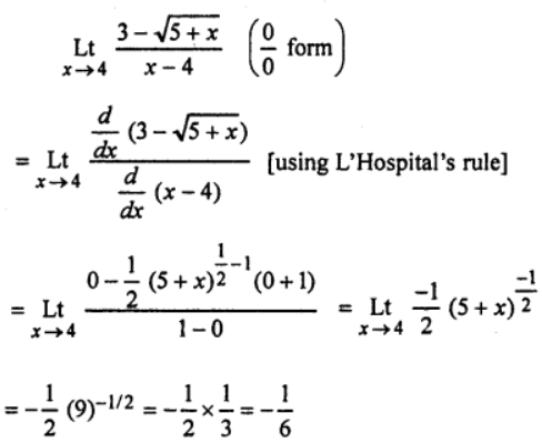 ISC CLASS-11 Maths OP Malhotra Ch-18 Exe-18J Que-6: Solution