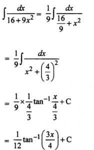 Que-13: ∫dx/√16+9x²