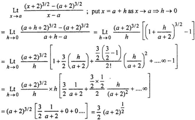 ISC CLASS-11 Maths OP Malhotra Ch-18 Exe-18E Que-9: Solution