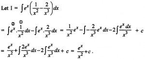 Que-14: ∫ex(1/x²-2/x³) dx