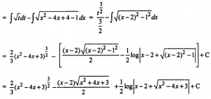 Que-17: ∫(2x−5)√x²−4x+3 dx