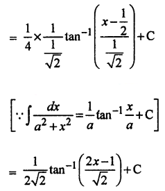 Que-2: (i) ∫dx/9x²+6x+10 (ii) ∫dx/4x²−4x+3 (iii) ∫dx/1+x−x²
