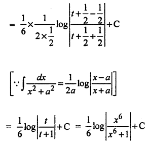 Que-3: ∫dx/x(x6+1)
