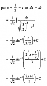 Que-3: ∫dx/√4−2x−2x²