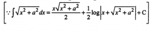 Que-4: ∫√1+x² dx