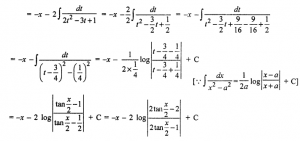 Que-6: (i) ∫dx/4sin²x+5cos²x (ii) ∫dx/2cos2x+sin²x (iii) ∫dx/1+3sin²x (iv) ∫dx/cos2x+3sin²x (v) ∫dx/9cos2x+8sin²x+3 (vi) ∫dx/(2sinx+3cosx)²