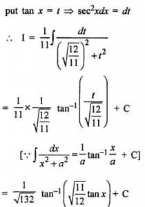Que-6: (i) ∫dx/4sin²x+5cos²x (ii) ∫dx/2cos²x+sin²x (iii) ∫dx/1+3sin²x (iv) ∫dx/cos2x+3sin²x (v) ∫dx/9cos²x+8sin²x+3 (vi) ∫dx/(2sinx+3cosx)²