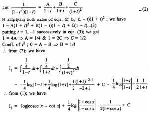 Que-25: ∫1/sinx+tanx dx
