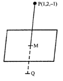 Que-16: Find the reflection of the point (1, 2, -1) in the plane 3 x – 5 y + 4 z = 5.