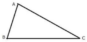 In the given triangle ABC, find a point P equidistant from AB and AC; and also equidistant from B and C.
