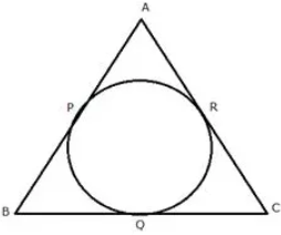 In the figure, if AB = AC then prove that BQ = CQ. 