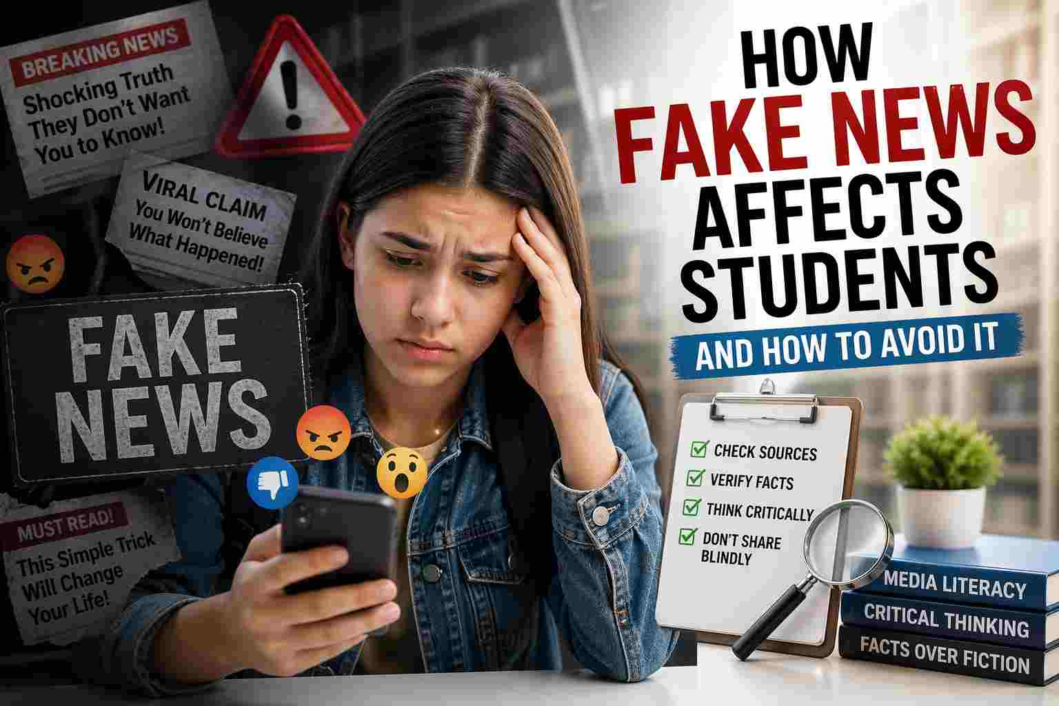 How Fake News Affects Students and How to Avoid It