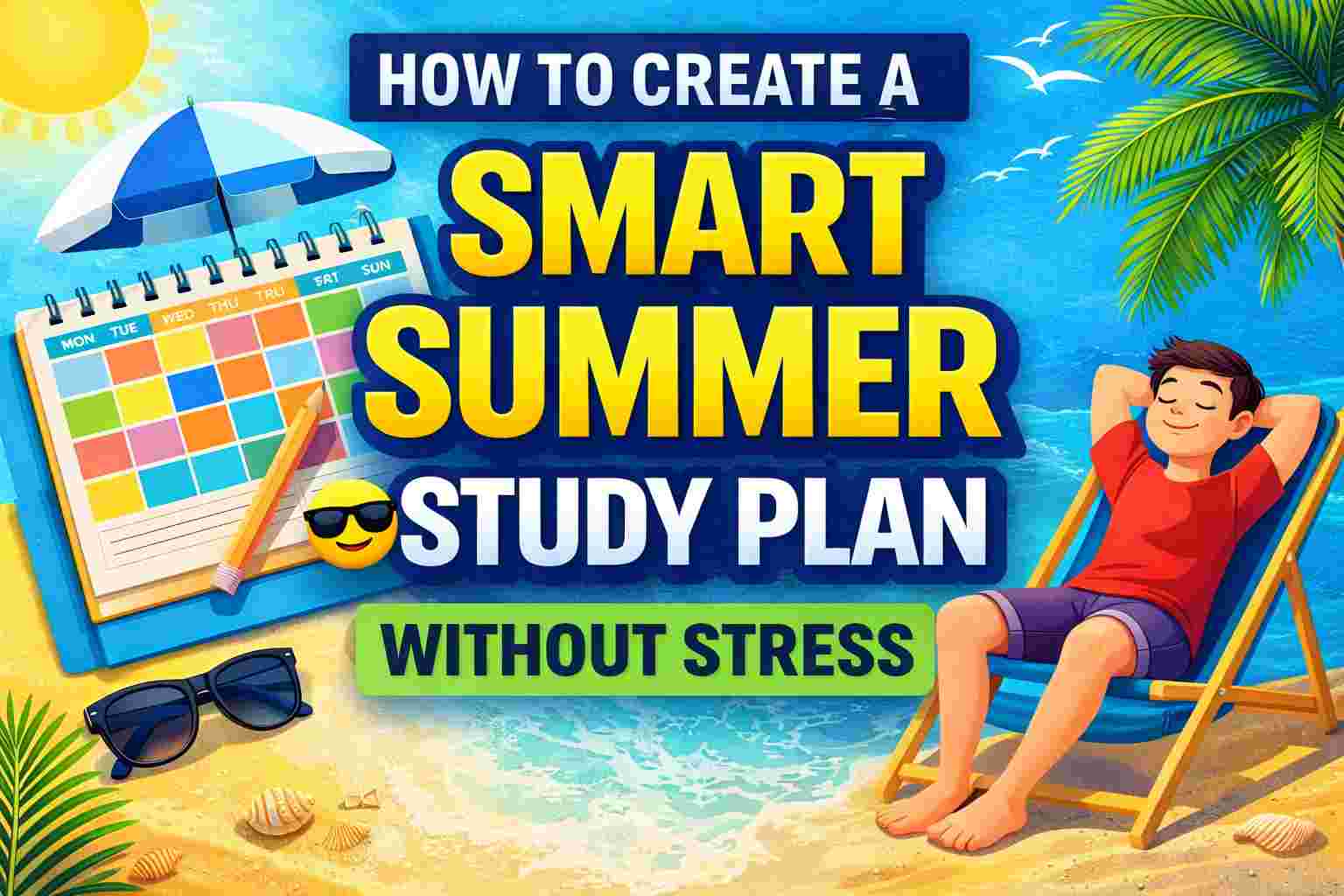 How to Create a Smart Summer Study Plan (Without Stress). - ICSEHELP